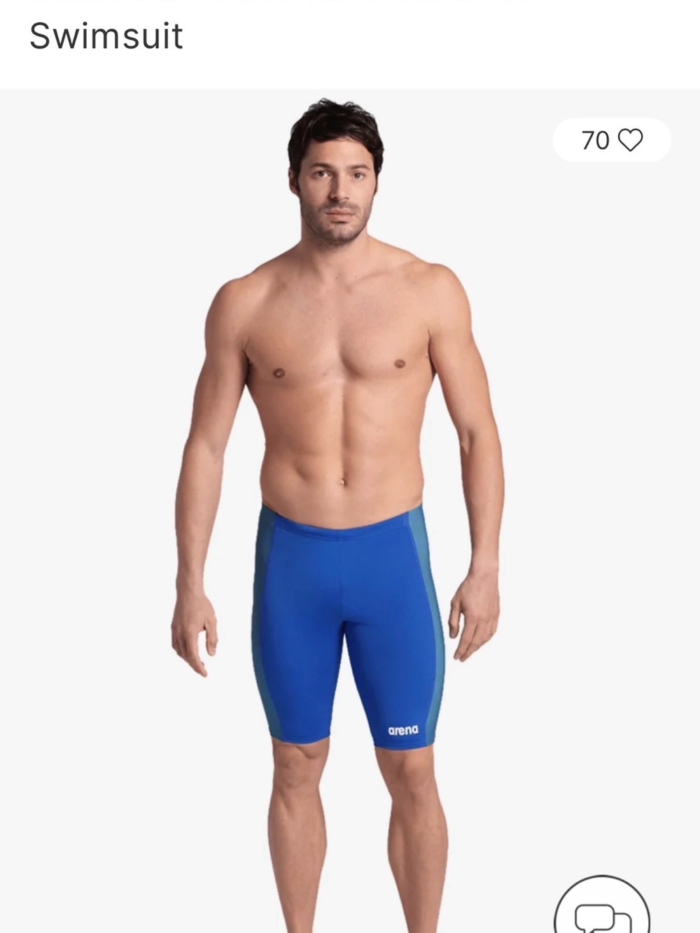 Men's Abstract Tiles Jammer Swimsuit
